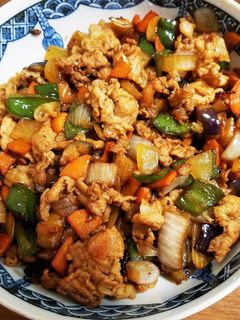 豚肉とたっぷり野菜の炒め物-レシピのメイン写真