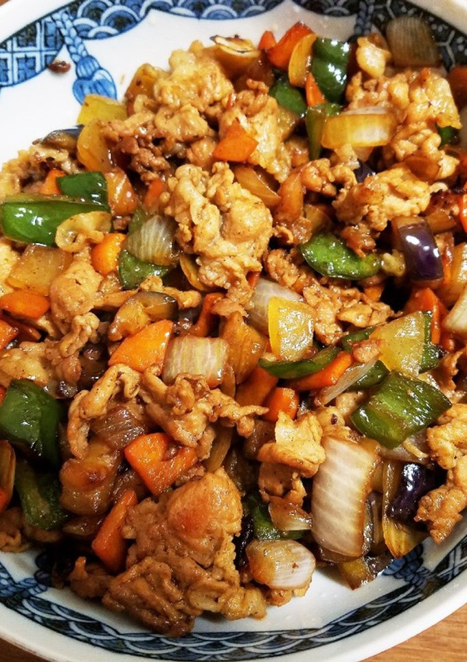 豚肉とたっぷり野菜の炒め物-レシピのメイン写真