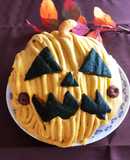 ハロウィンに♡立体おばけカボチャケーキ