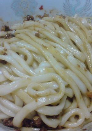 ピリ辛☆ジャージャーうどん-レシピのメイン写真