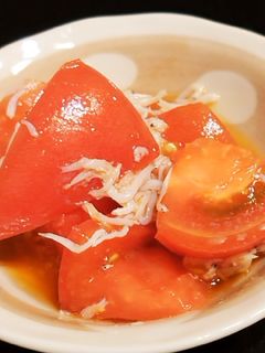 トマトのしらす和え-レシピのメイン写真