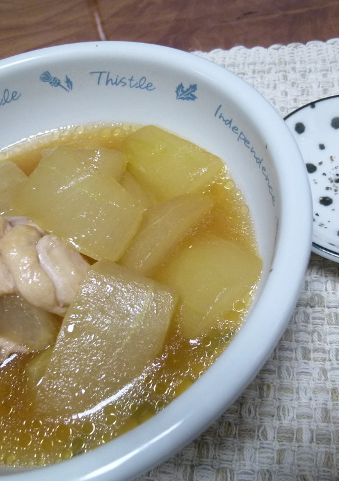 冬瓜と鶏肉のとろ煮-レシピのメイン写真