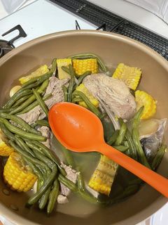 スペアリブとインゲンととうもろこしの塩煮-レシピのメイン写真