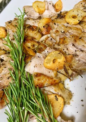 鶏もも肉のローズマリーロースト-レシピのメイン写真
