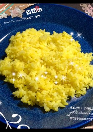 炊飯器deかんたん♡ターメリックライス♪-レシピのメイン写真