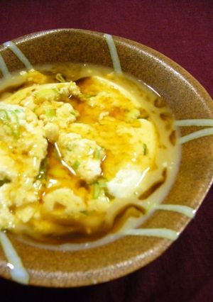 ふわふわ蒸し豆腐のあんかけ-レシピのメイン写真