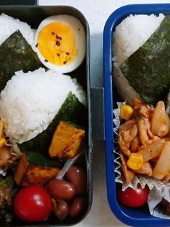 ☆高校生娘と私のお弁当☆106-レシピのメイン写真