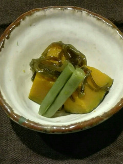 減塩 南瓜の塩昆布煮-レシピのメイン写真