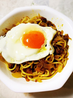懐かしのカレー焼きそば-レシピのメイン写真