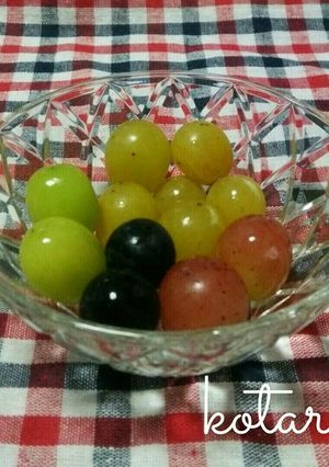 食べやすい！葡萄の切り方-レシピのメイン写真