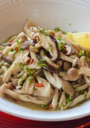レンジで簡単！液塩できのこのマリネ♪-レシピのメイン写真