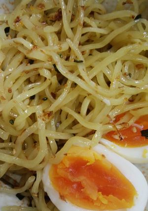 かつお香る⭐レンジで簡単油そば！-レシピのメイン写真