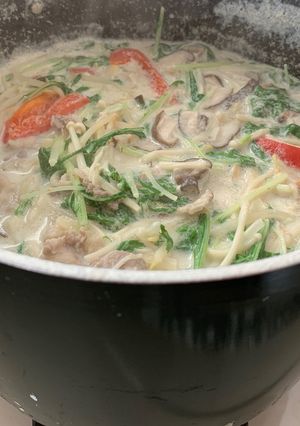 ごま豆乳野菜スープ-レシピのメイン写真