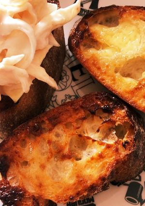 朝食に！お手軽サラダとパン-レシピのメイン写真
