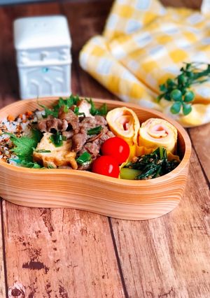 毎日お弁当♪業務スーパー 牛そぼろ-レシピのメイン写真