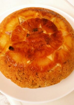 パイナップルとバナナのしっとりケーキ-レシピのメイン写真