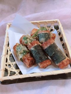 ちくわの大葉巻きと海苔巻き揚げ-レシピのメイン写真
