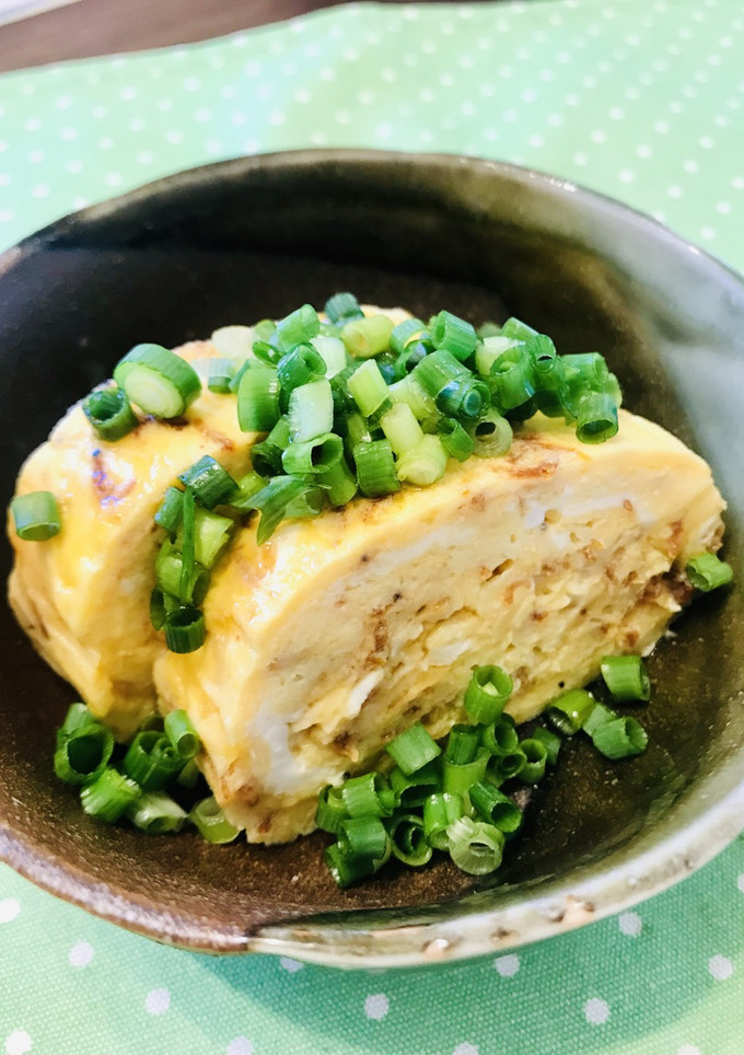 桜えびの卵焼き 甘酢あんかけ-レシピのメイン写真