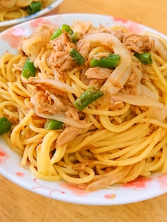 茹でる〜完成まで8分☆ツナの和風パスタ-レシピのメイン写真
