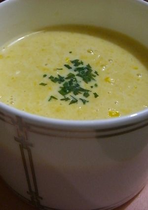 ホールタイプのコーン缶詰でコーンスープ♪-レシピのメイン写真