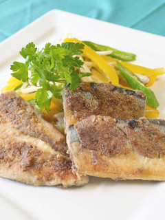 秋刀魚の粒マスタード焼き♪-レシピのメイン写真