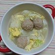 肉団子とキャベツのスープ煮込み
