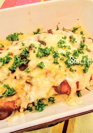 野菜たっぷり☆ひき肉の適当エンチラーダ♪-レシピのメイン写真