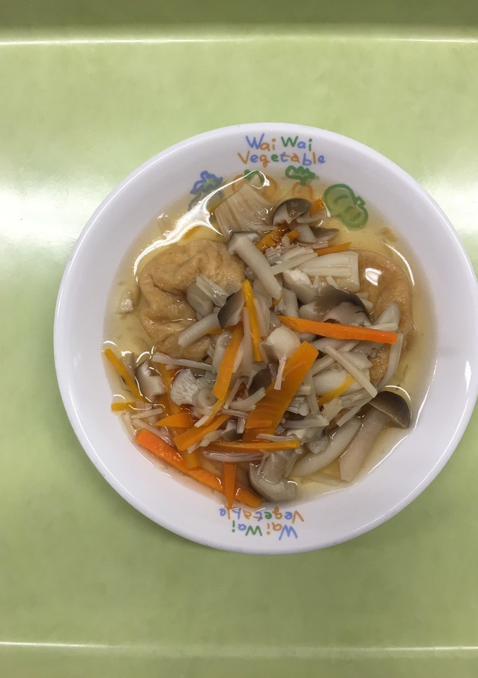 【保育園給食】がんもどきのきのこあんかけ-レシピのメイン写真