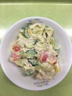 【保育園給食】ささ身サラダ-レシピのメイン写真