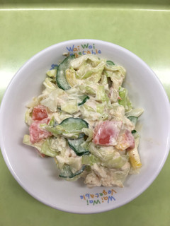 【保育園給食】ささ身サラダ-レシピのメイン写真