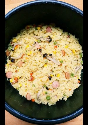 カレーピラフ(粉) 簡単 炊飯器-レシピのメイン写真
