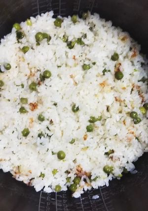 グリーンピースご飯 簡単 炊飯器-レシピのメイン写真