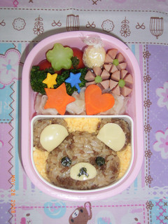 キャラ弁☆そぼろっクマ-レシピのメイン写真