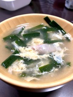 簡単!!ニラ玉スープ-レシピのメイン写真