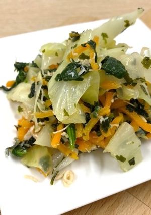 ささみとわかめのナムル@つくば市学校給食-レシピのメイン写真