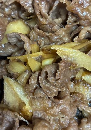 牛とごぼうの甘辛煮-レシピのメイン写真