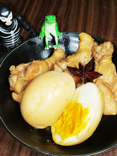 手羽元と卵の甘辛八角煮-レシピのメイン写真