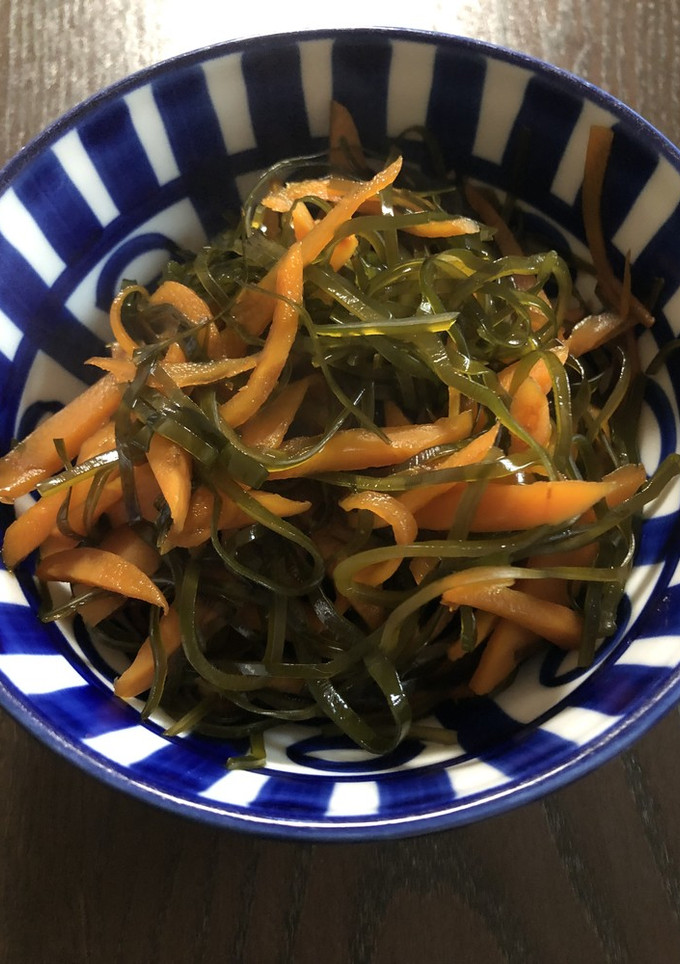 切り昆布とにんじんの煮物-レシピのメイン写真