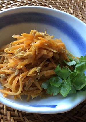 ツナ缶でにんじんしりしり-レシピのメイン写真