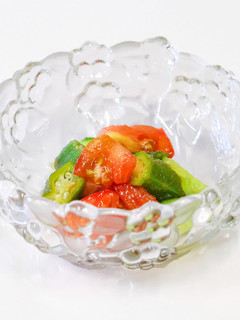 夏野菜のオリーブオイルサラダ-レシピのメイン写真