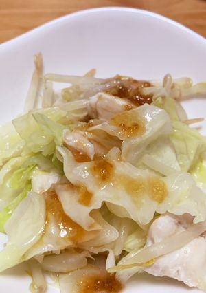柔らかい*･ささみと野菜のレンジ蒸し-レシピのメイン写真