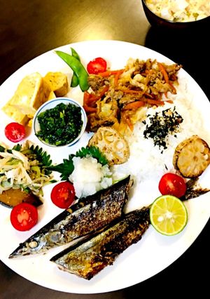 塩秋刀魚をフライパンで-レシピのメイン写真