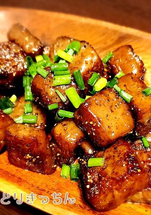 3つの調味料deこんにゃくステーキ-レシピのメイン写真