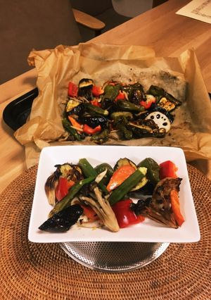 余りもの野菜のオーブン焼き-レシピのメイン写真