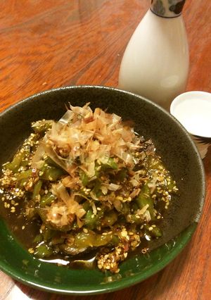 かぐらなんばん醤油煮-レシピのメイン写真