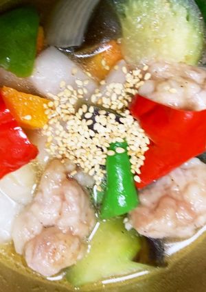 全てレンジ豚こま団子大根塩肉じゃが風-レシピのメイン写真