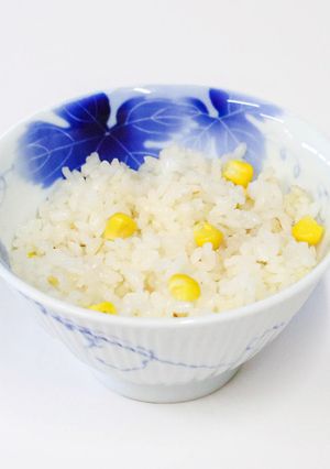 とうもろこしと麦の炊き込みごはん-レシピのメイン写真