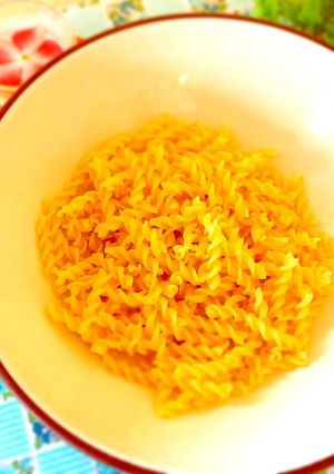 レンジでマカロニ茹でてみた-レシピのメイン写真