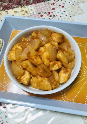 柿酢と干し桜えびで食べるチキン-レシピのメイン写真