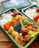 お弁当に♡チーズと卵のお花ハムカップ